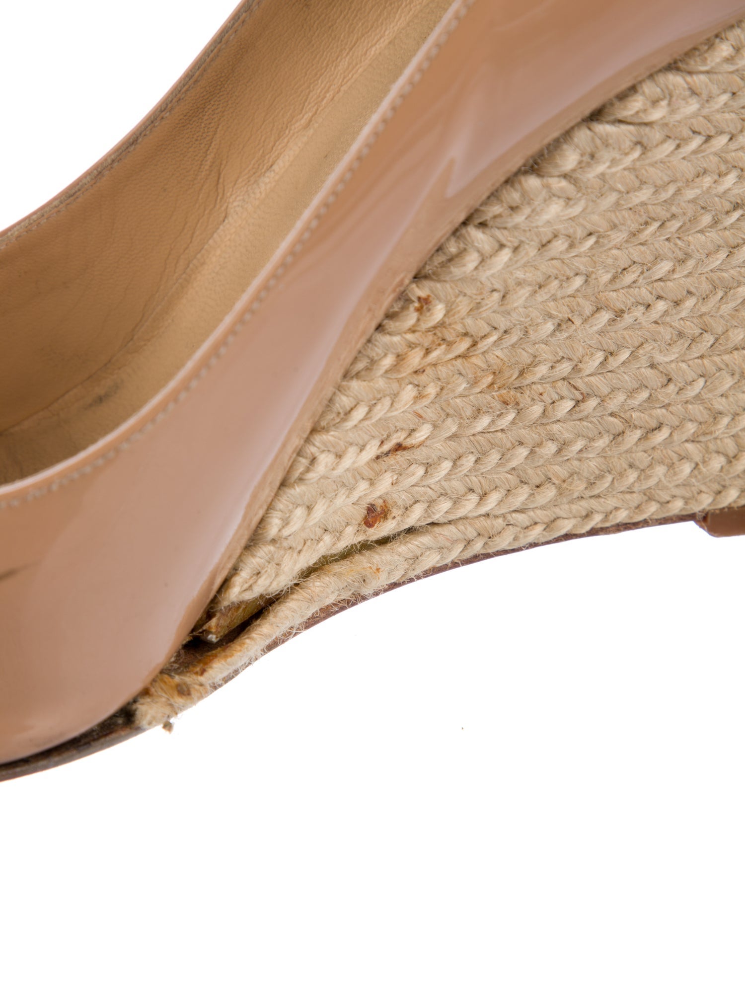 Christian Louboutin Patent Leather Espadrilles